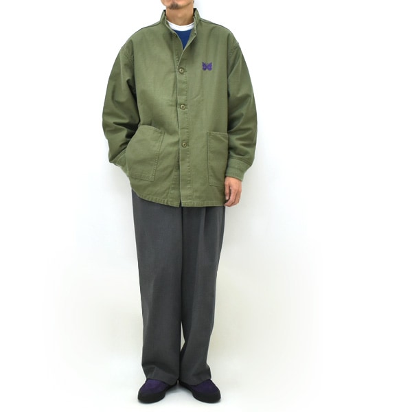 25AW】Needles ニードルズ アーミーシャツ Army Shirt -Reversed