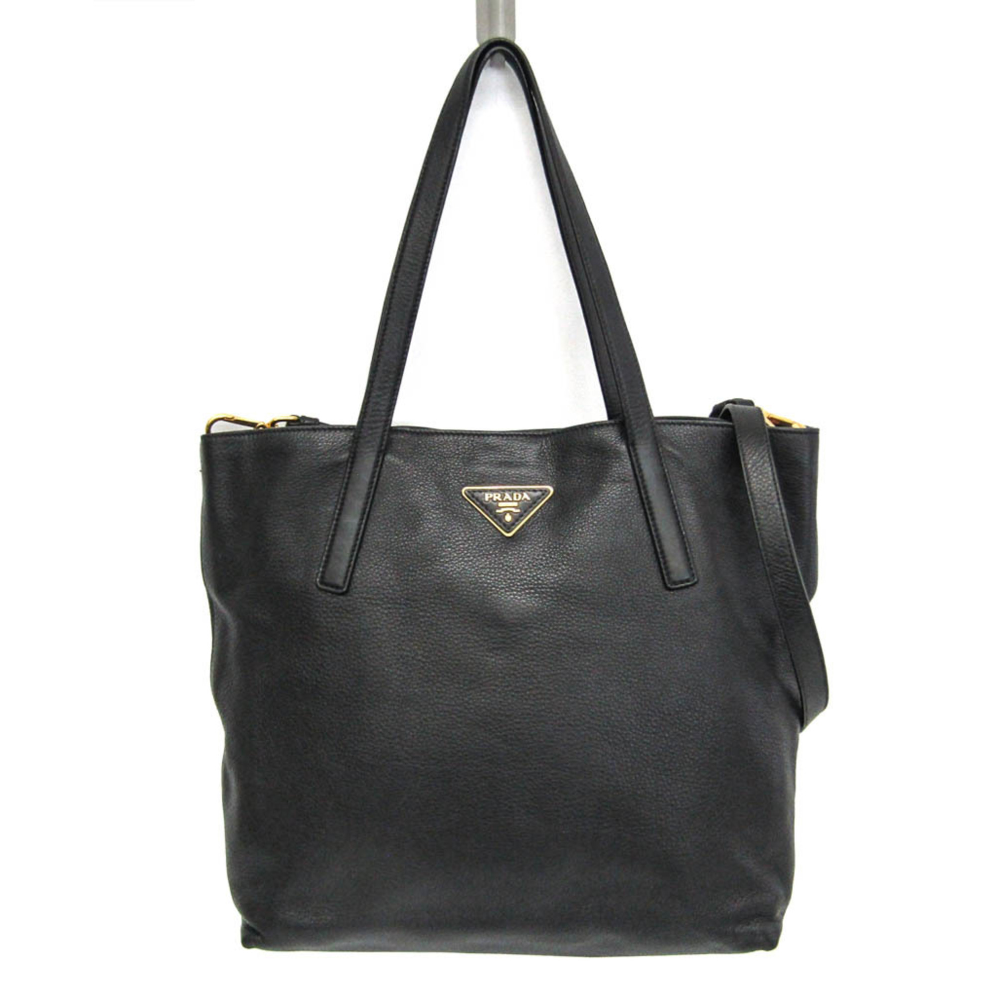 プラダ(Prada) トライアングルロゴ レディース レザー ショルダー