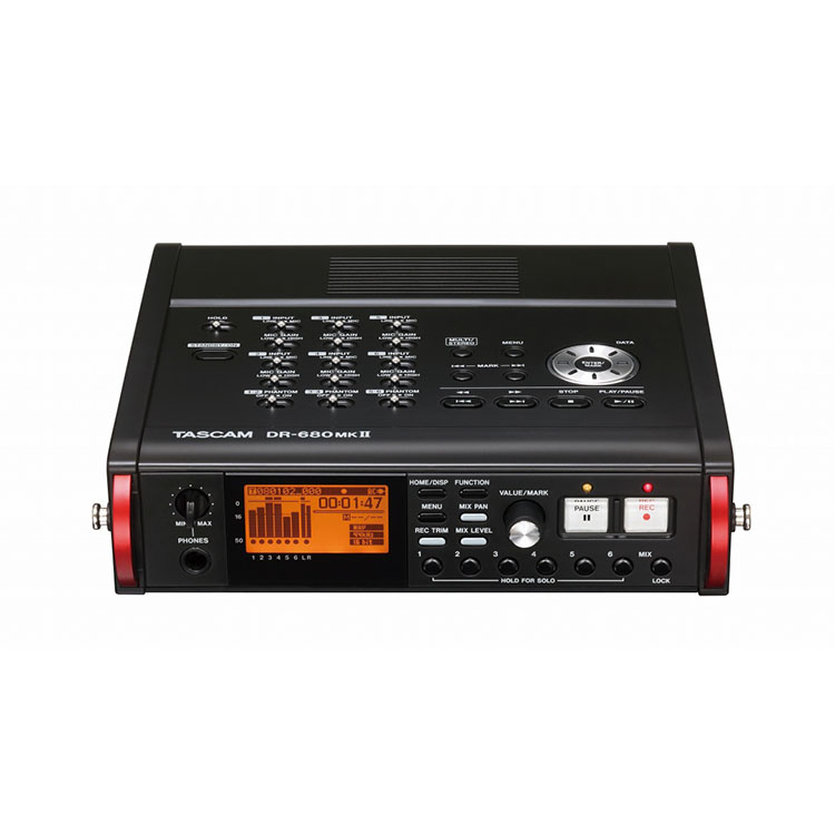 生産完了]TASCAM DR-680MKII ポータブルマルチチャンネル レコーダー