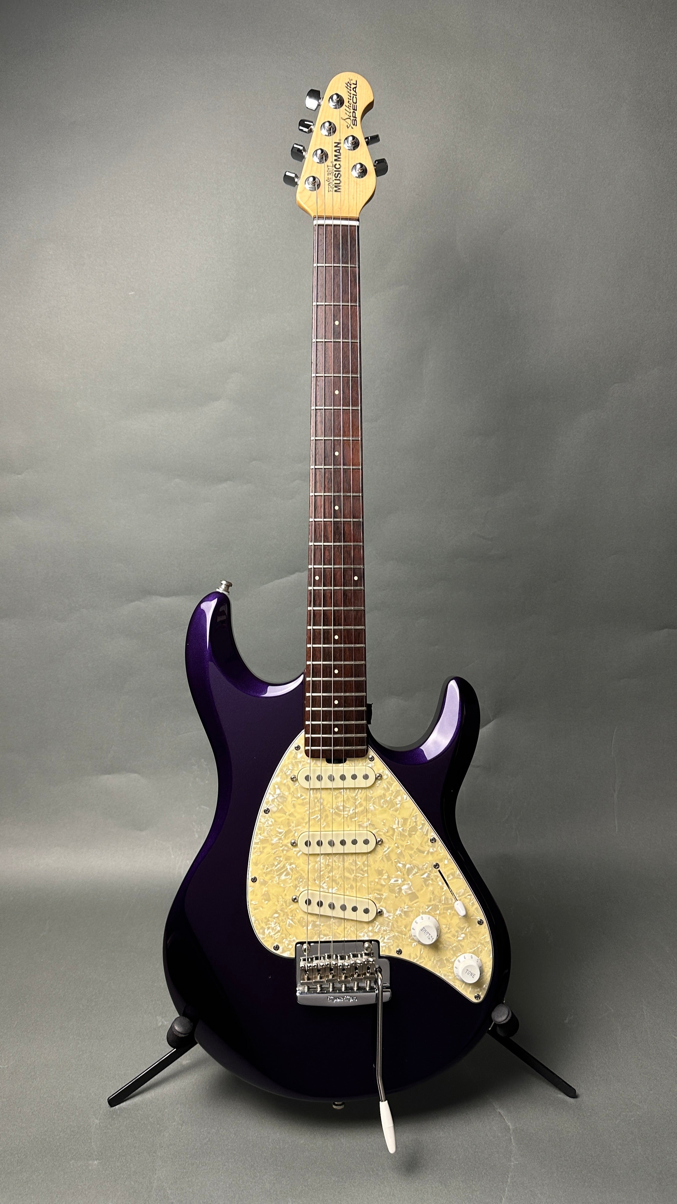 1999 Ernie Ball Music Man Silhouette Special - Pearl Purple