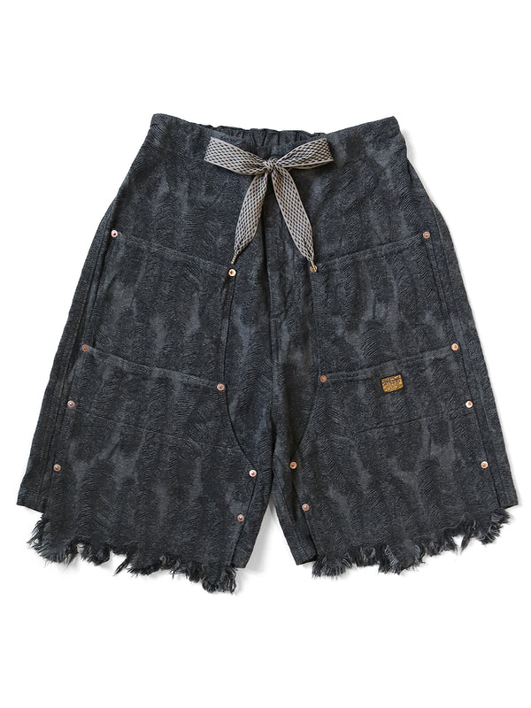 Kapital 12oz Magpie Denim W Knee Easy Shorts Pants – HARUYAMA