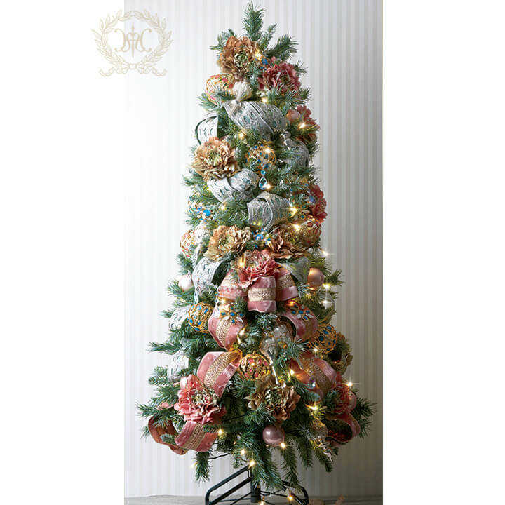 スリムフロストクリスマスツリー120cm（7304）｜クリスマス雑貨の通販