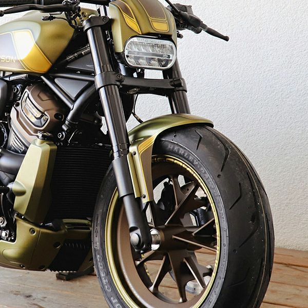 Cult Werk スポーツスターS Custom V1 フロントフェンダー(未塗装