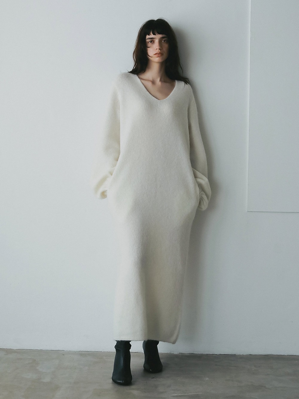 モヘアブレンドニットワンピース | Onepiece | HER. Online Store