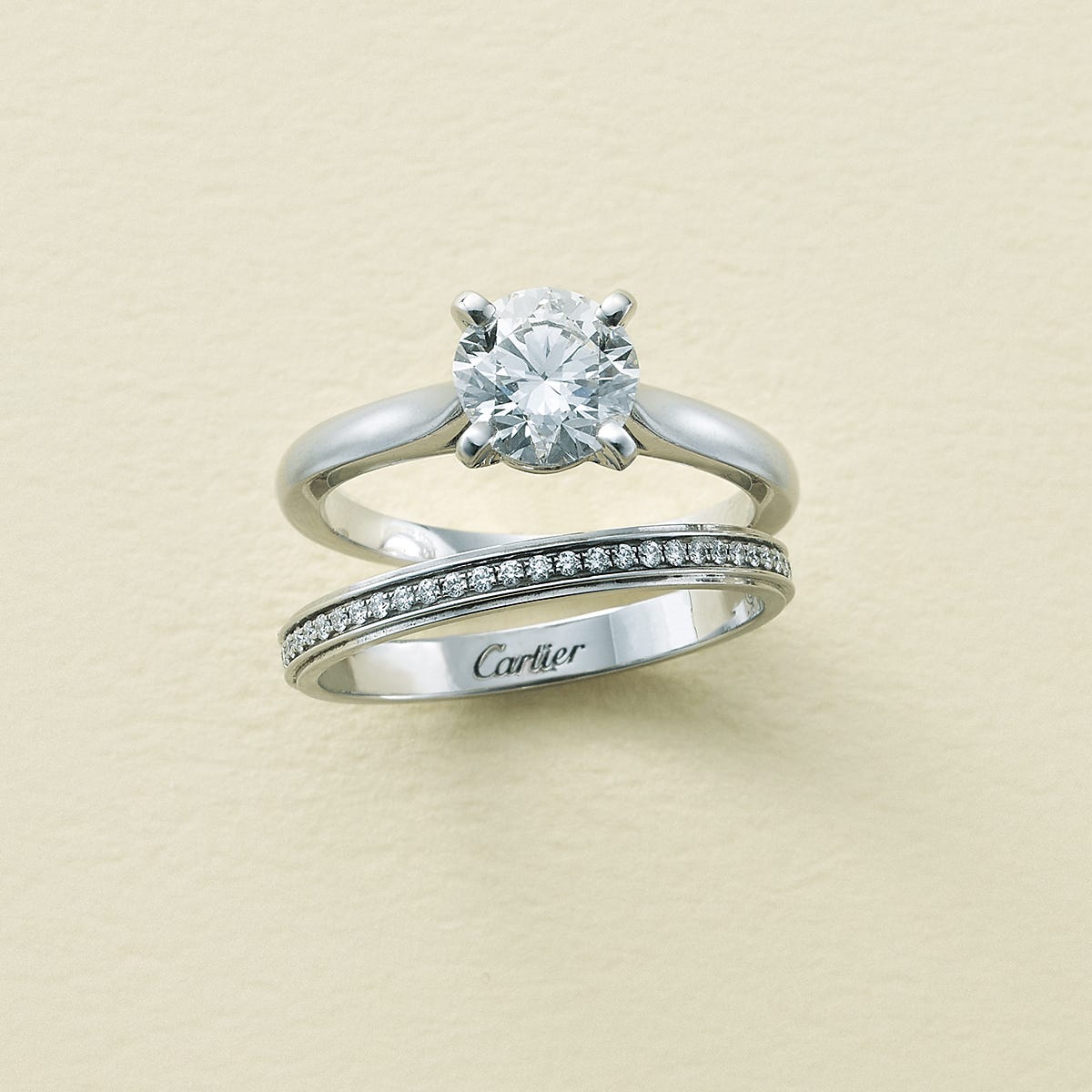 孫悟空］カルティエ Cartier 婚約指輪 8号 Cartier カルティエ 結婚