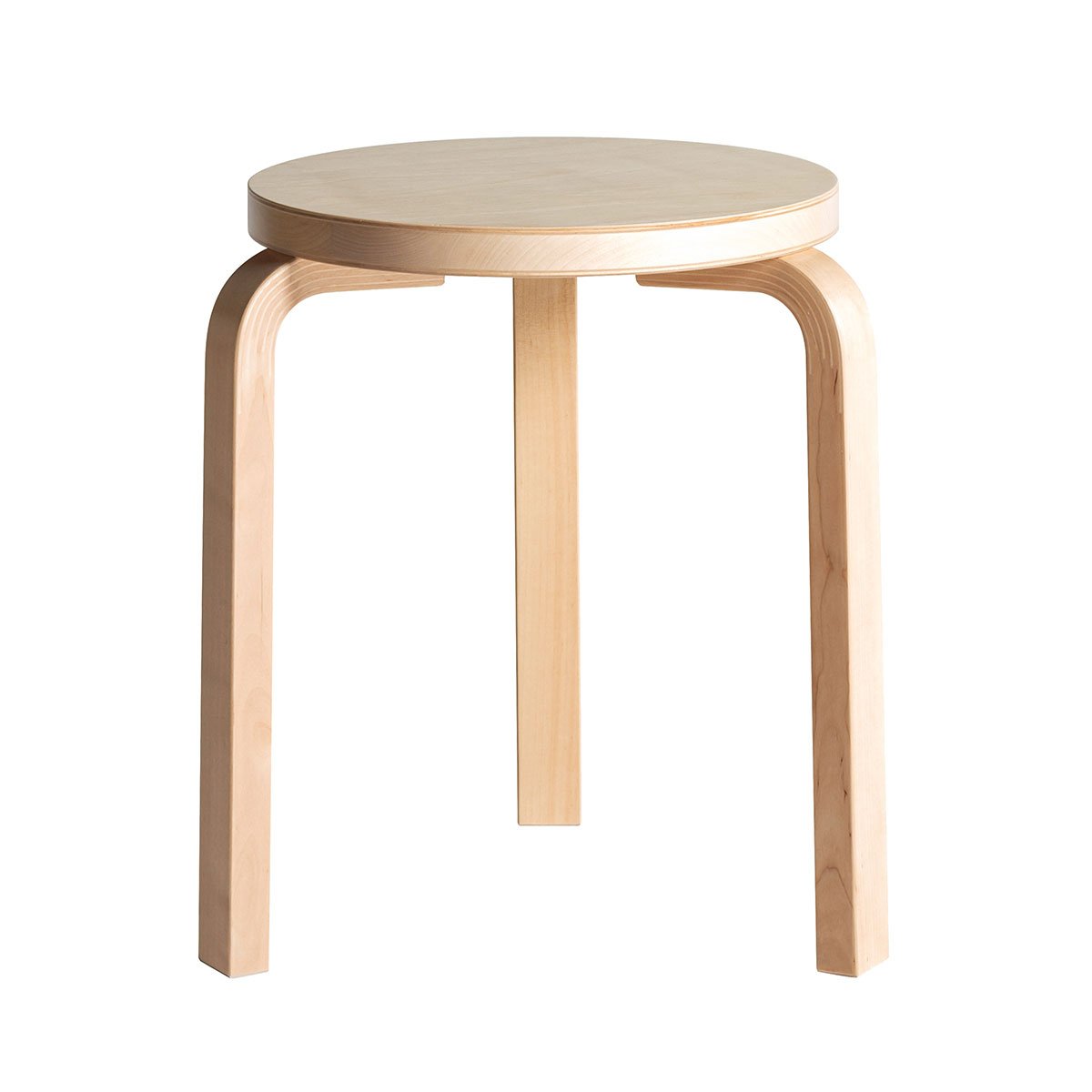 Artek アルテック スツール60 ( ナチュラル ラッカー )｜北欧雑貨