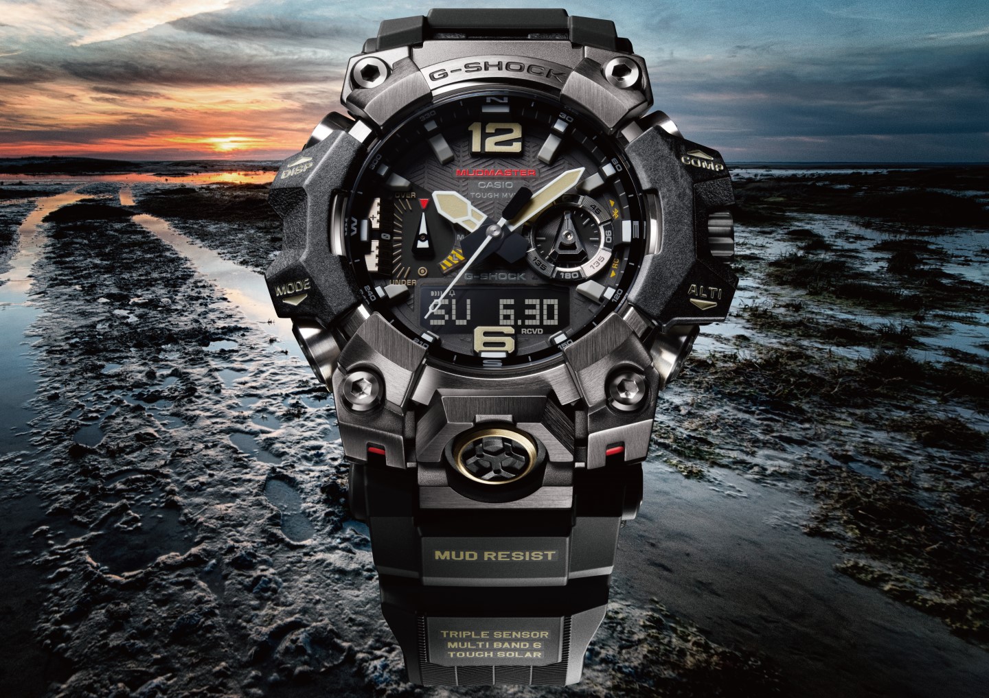 堅牢なメタル外装を採用した防塵・防泥構造の“G-SHOCK” – HORLOGERIE