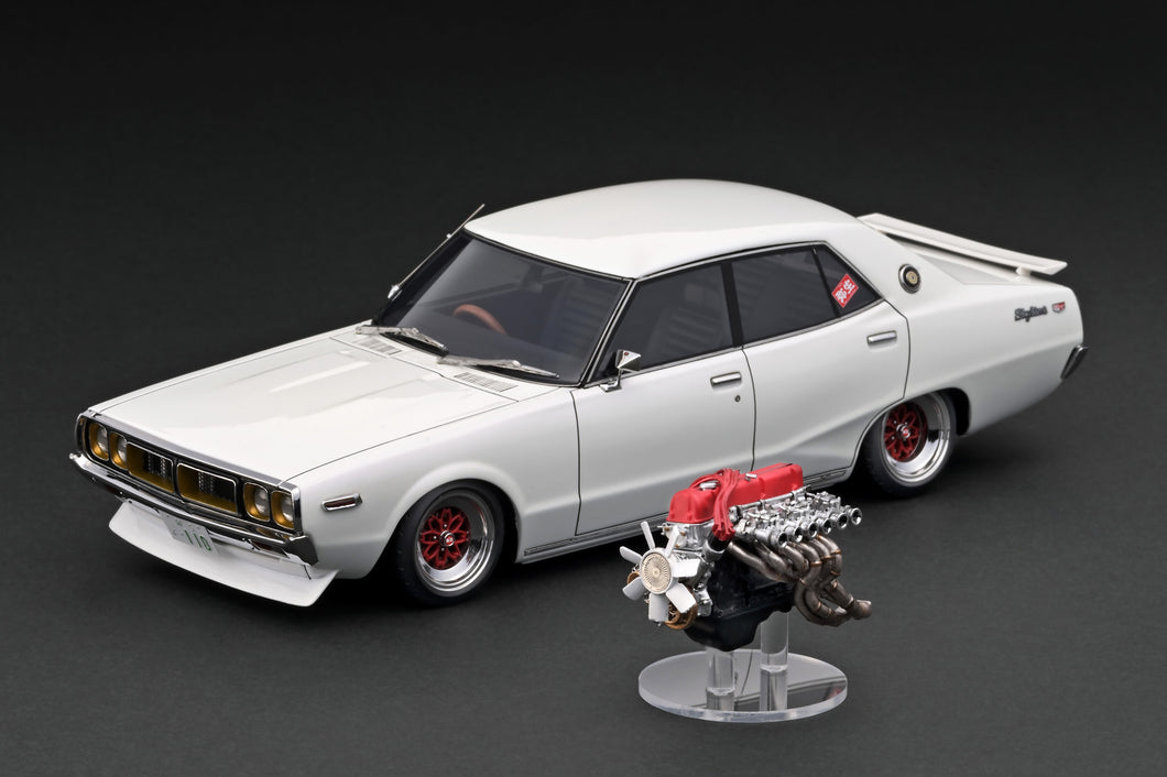 イグニッションモデル 0072 スカイライン 2000 GT-R 白 イグニッション