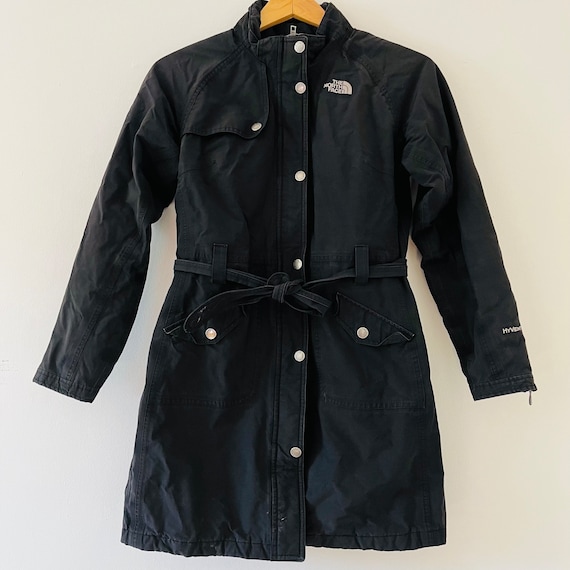 Vintage Black the North Face Hyvent Belted Insulated Women's