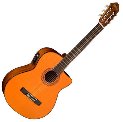 Electric Acoustic Guitar Mavis CS-100E-SBU Blue-Green Made in
