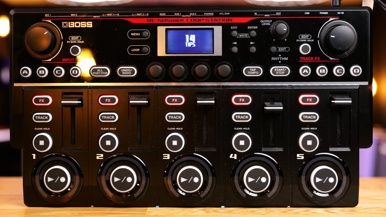 14 BOSS RC-505mkii Features You Need To Know! - YouTube