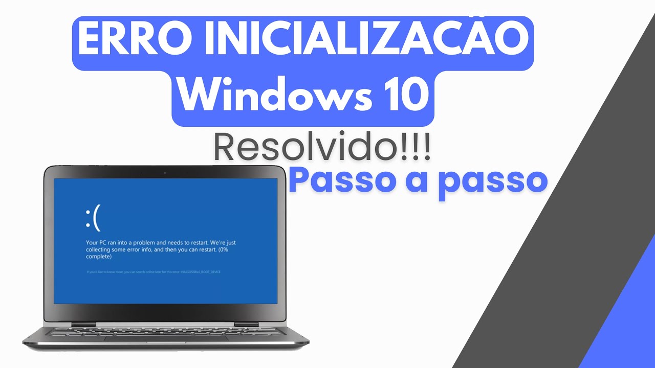 Windows 10 Startup Error | Solved!!! - YouTube