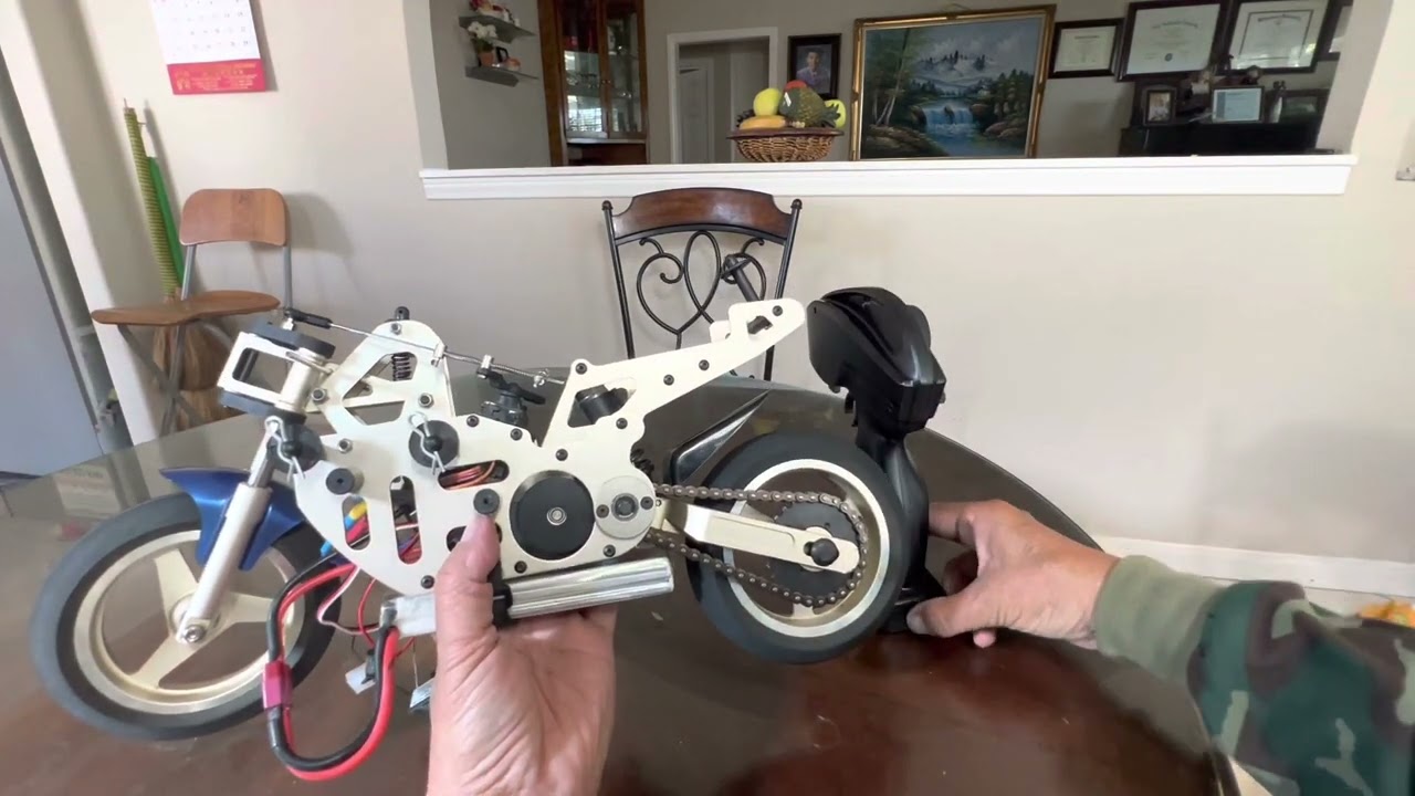 サンダータイガー ニトロバイク初走行！ FM-1nThundertiger Ducati