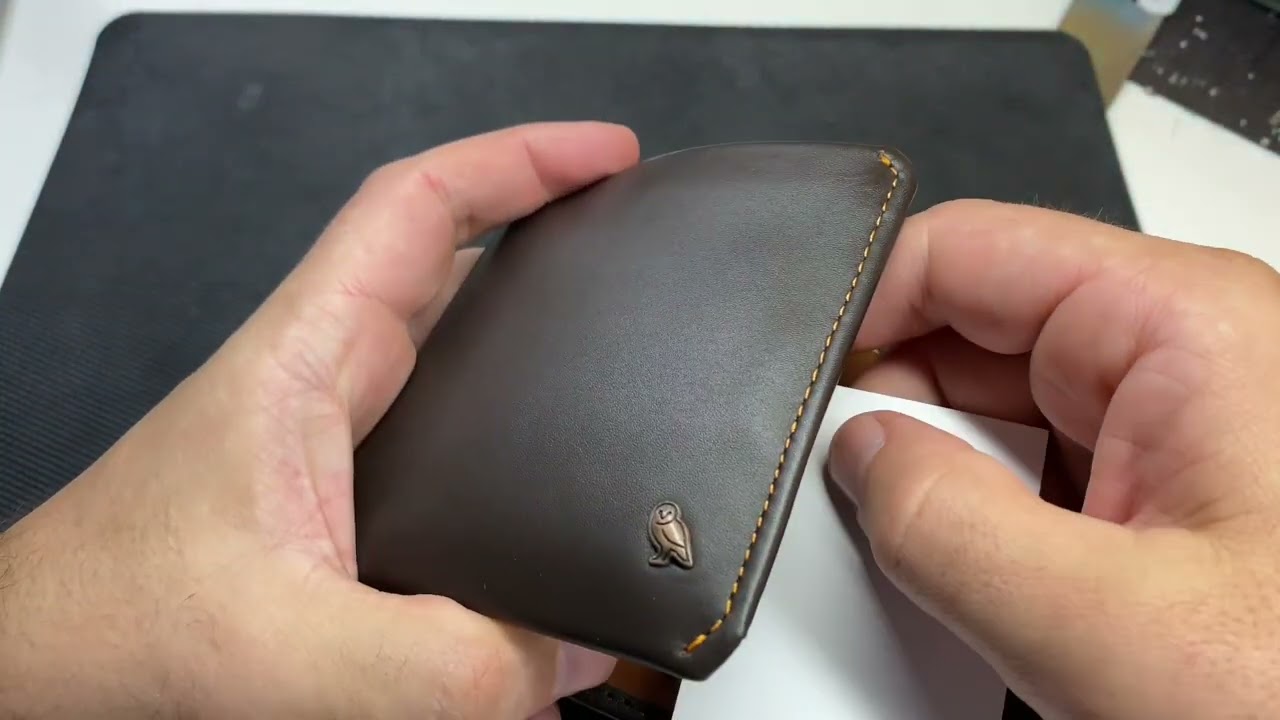 Bellroy Coin Wallet (slim coin wallet, bifold leather design