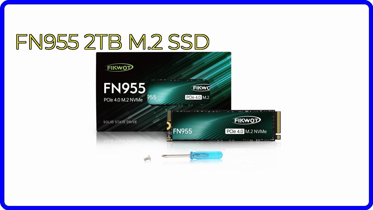 REVIEW (2026): FN955 2TB M.2 SSD. ESSENTIAL details. - YouTube