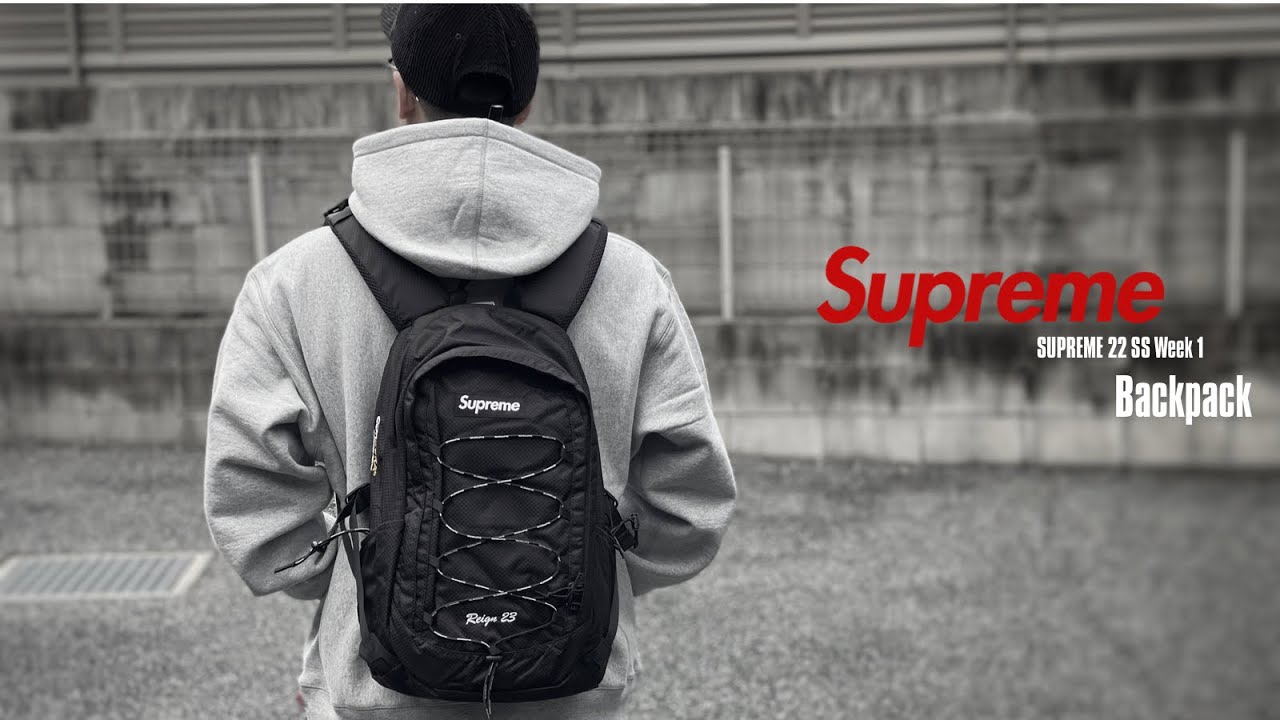 Supreme / 商品レビュー】22SS 立ち上げ 今季のレギュラーバックパック
