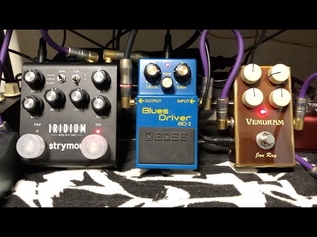 Vemuram Jan Ray + BOSS BD-2 + Strymon Iridium Soundcheck [好みの