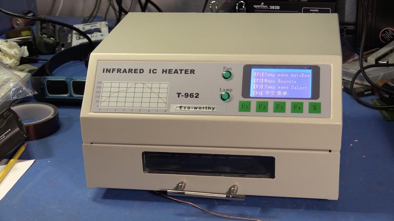 T-962 Reflow Oven Unboxing and Teardown - YouTube