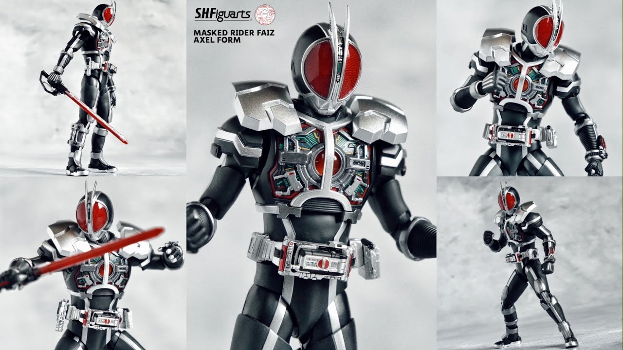 真骨彫 仮面ライダーファイズ アクセルフォーム レビュー【S.H.