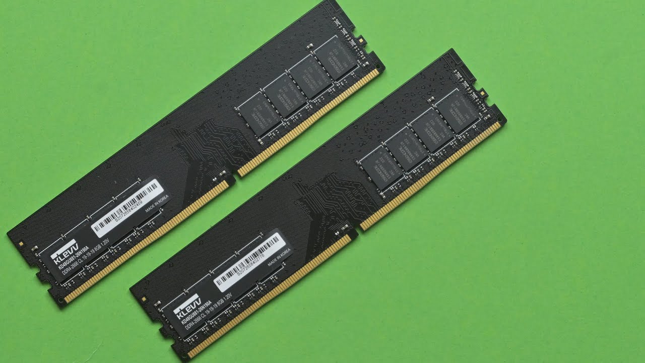 Klevv DDR4 2666MHz CL19 Standard RAM Review - YouTube