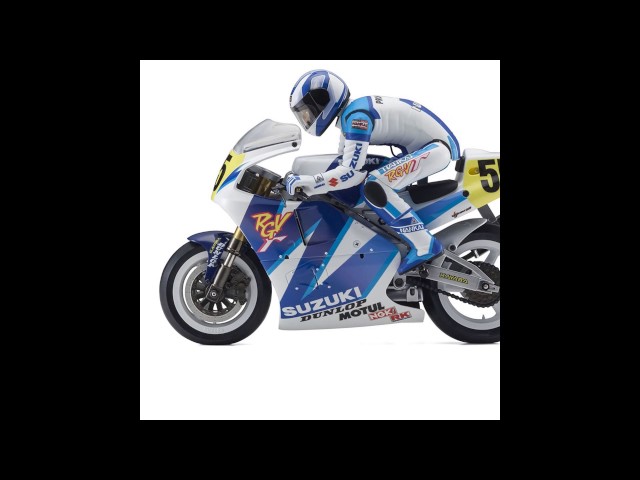 京商 1/8 電動ハングオンレーサー S.R.T. スズキ RGV-Γ 1992 組立