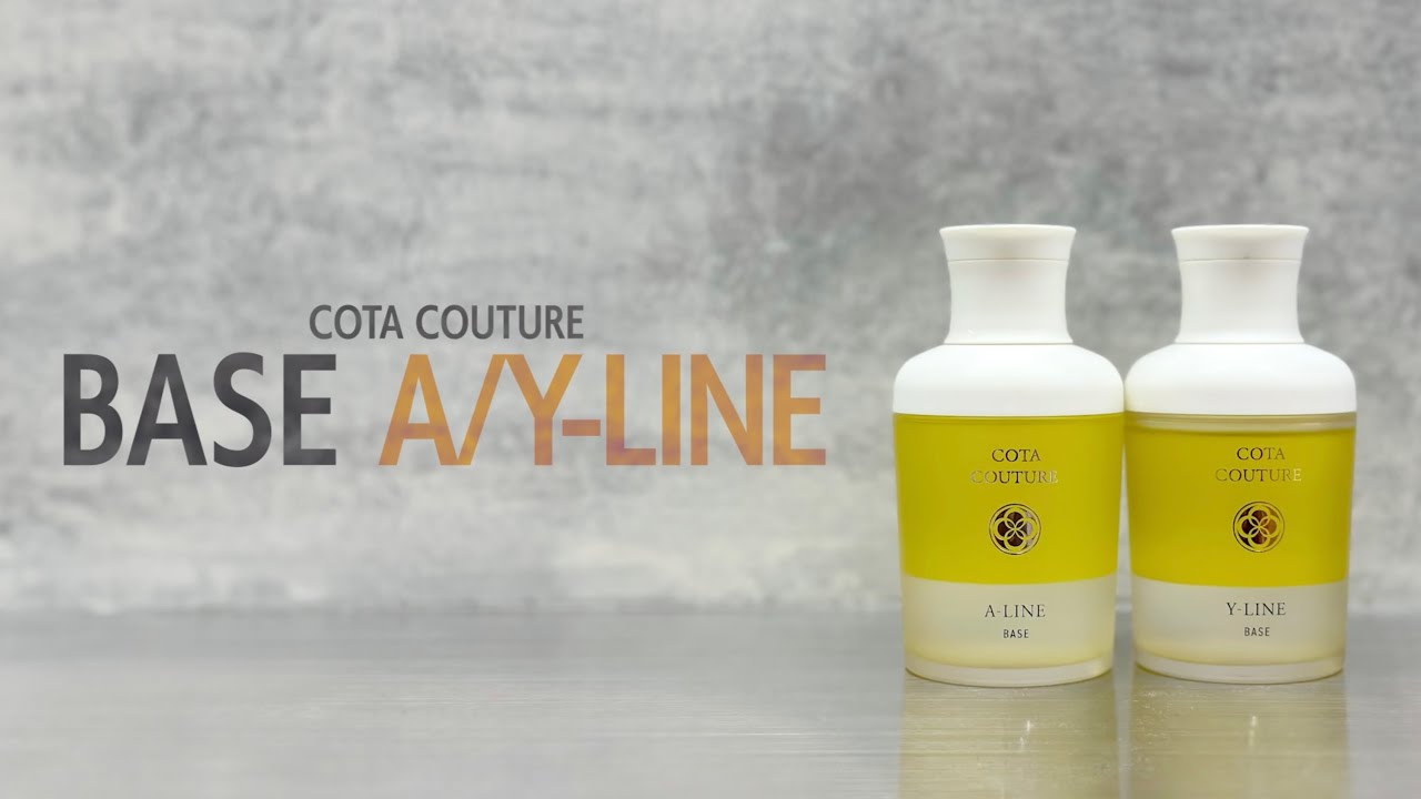 使用方法】COTAクチュールベース A-LINE/Y-LINE - YouTube