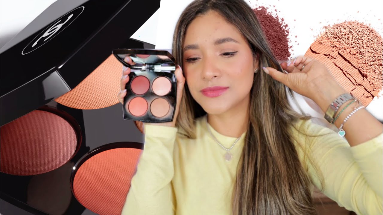 CHANEL Les 4 Rouge Yeux Joues Palette in Tendresse | Oversized