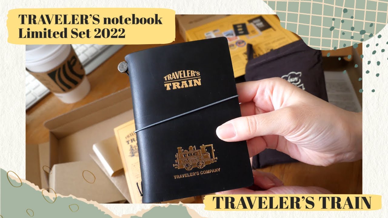 トラベラーズノート Limited Set 2022 | TRAVELER'S TRAIN - YouTube