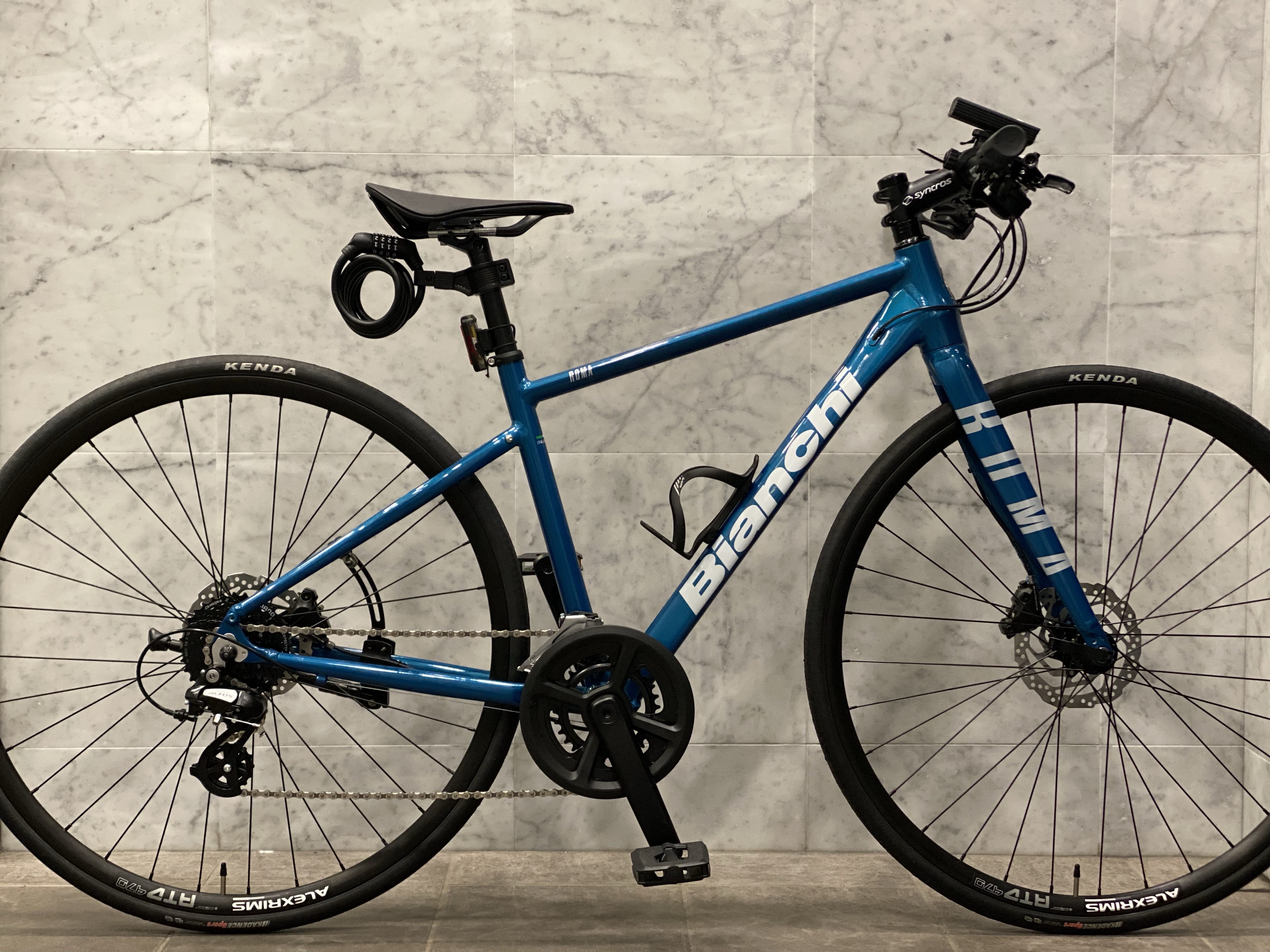 bianchiビアンキ ROMAII 700C 2X8S 500mmクロスバイク bianchiビアンキ