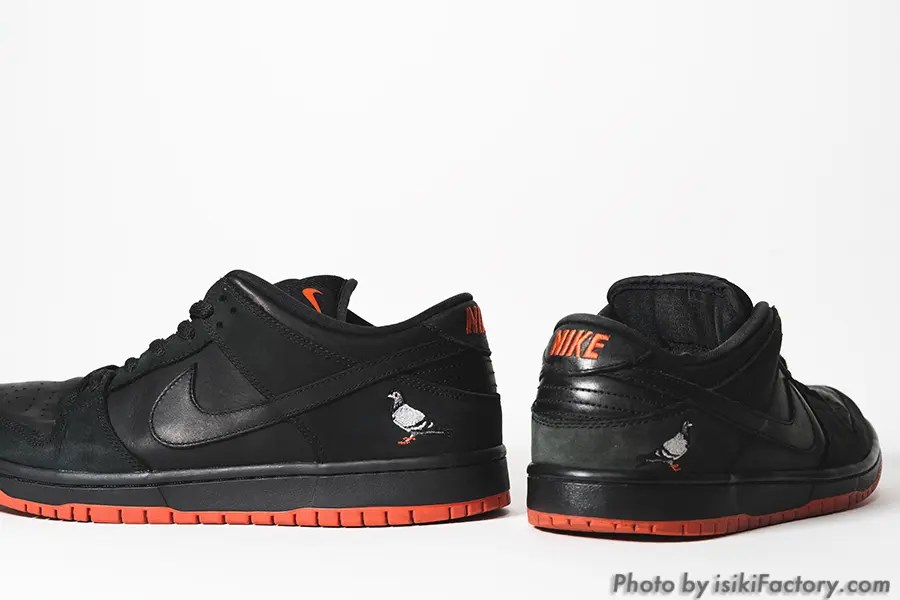 NIKE SB DUNK のサイズ感を「ブラックピジョン」で比較してみた