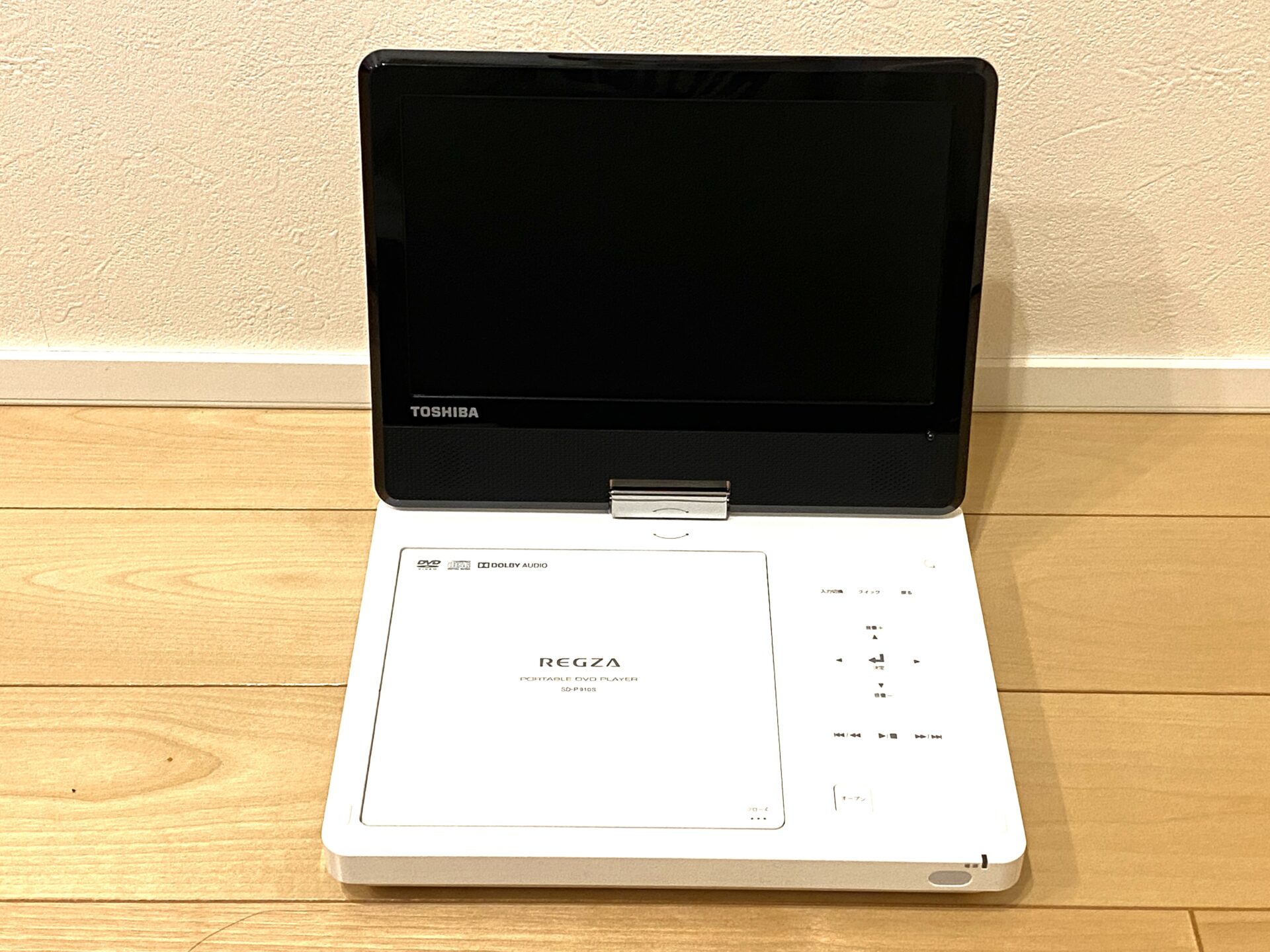 TOSHIBA REGZA SD-P910S レビュー】東芝のポータブルDVDプレーヤーは