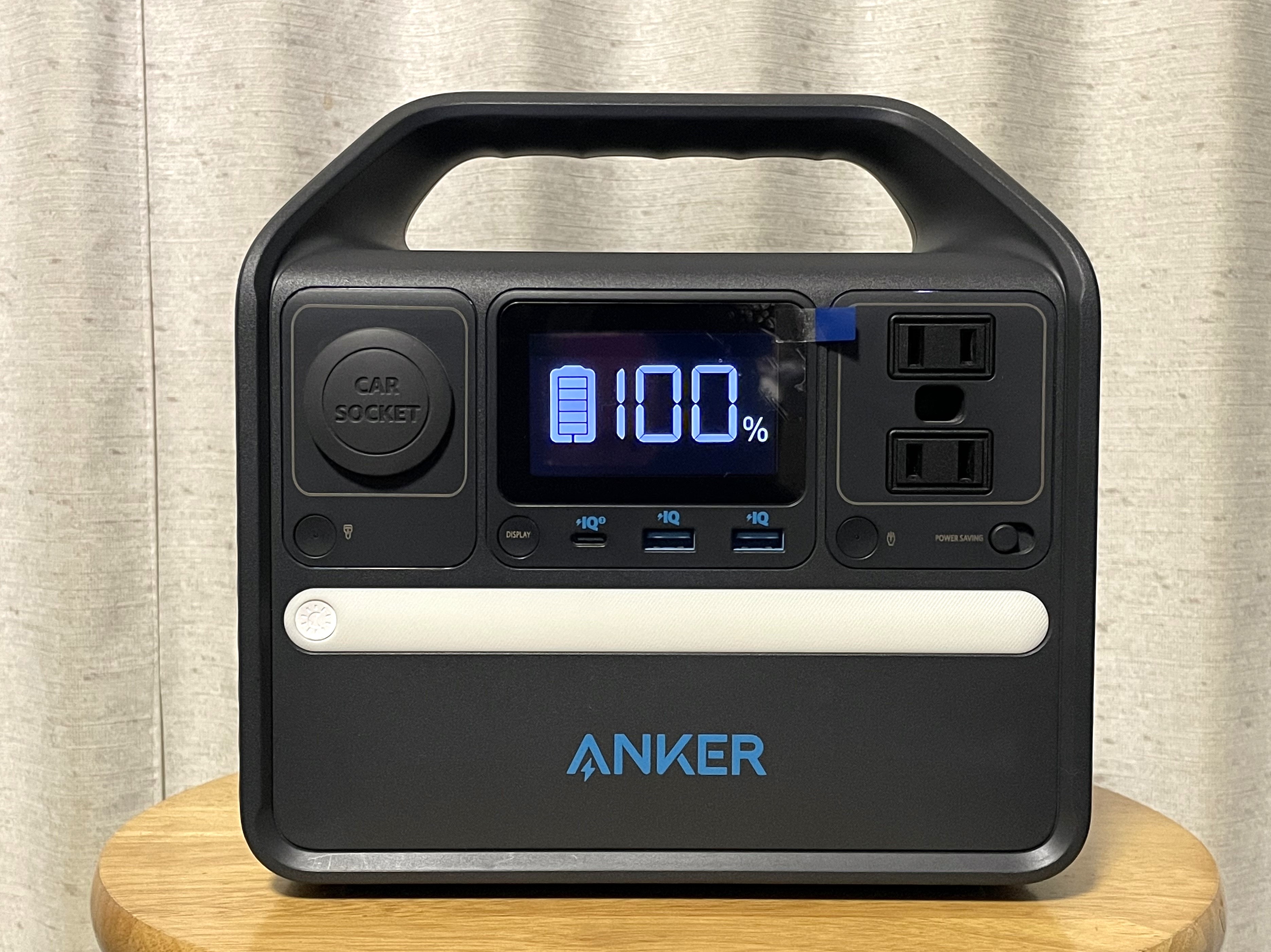 ポタ電Anker 521 Portable Power Stationの表示不具合を解消