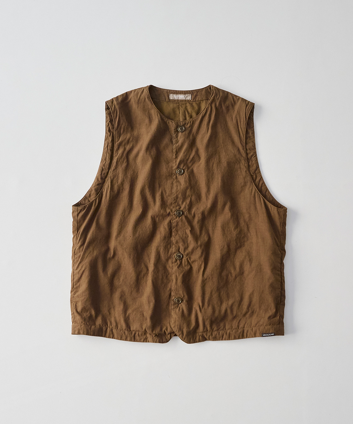 UpcycleLino] 60 クルーネックベスト｜nest Robe / CONFECT ONLINE SHOP