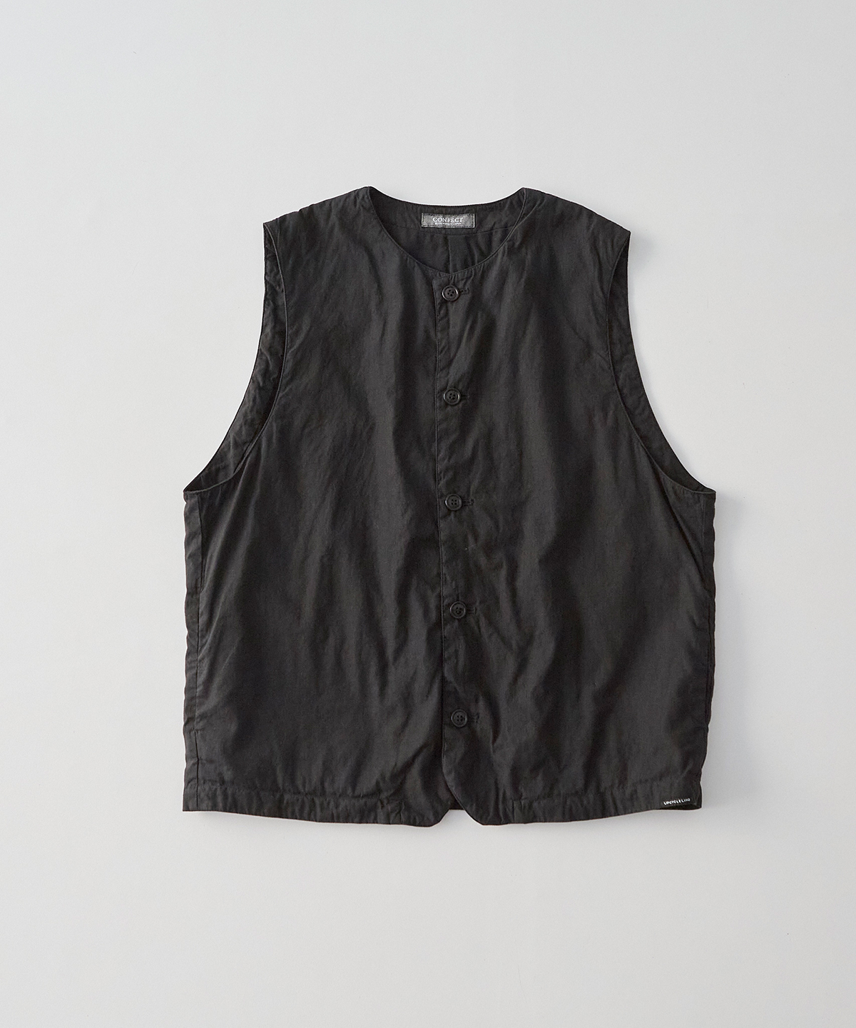 UpcycleLino] 60 クルーネックベスト｜nest Robe / CONFECT ONLINE SHOP