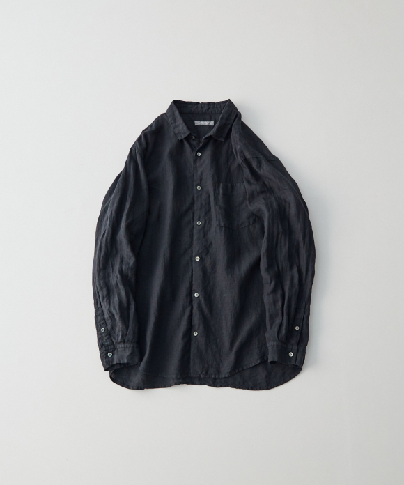 60リネン レギュラーカラーシャツ｜nest Robe / CONFECT ONLINE SHOP
