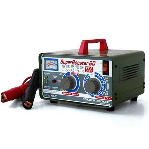 楽天市場】日動 急速充電器 NB-150 スーパーブースター (12V/24V対応