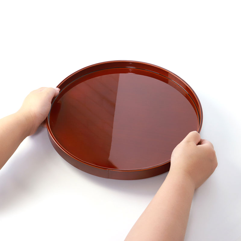 楽天市場】【10％OFF 3/4 20時〜】丸盆 春慶塗 10寸 30cm お盆 おぼん