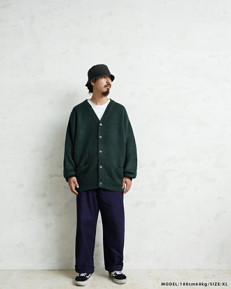 楽天市場】WAIPER.inc モヘアニット カーディガン SOLID【WP1072】【T