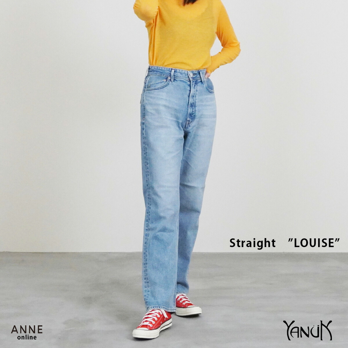 楽天市場】◇ YANUK ヤヌーク LOUISE ルイーズ │ louise ストレート