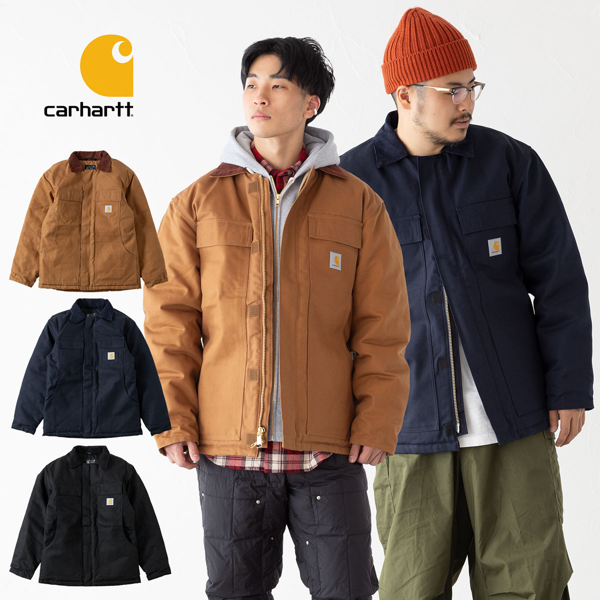 米国直輸入 カーハート C003 ルーズ フィット ファームダック