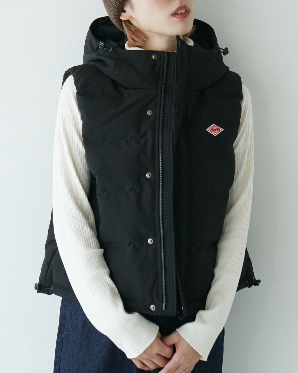 楽天市場】【SALE！20%OFF】ダントン DANTON ダウン フード ベスト