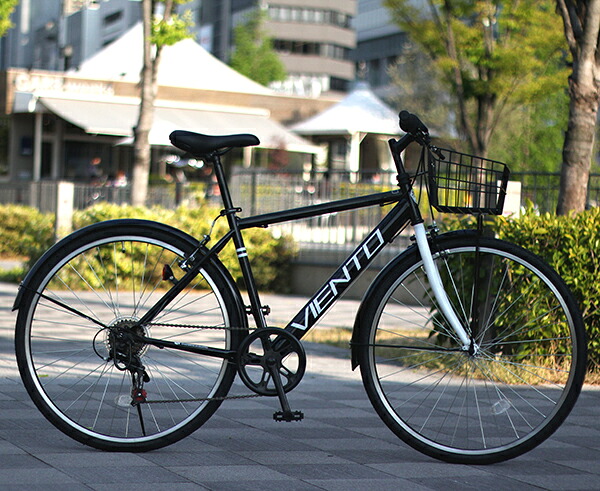 TOPONE】（送料無料） VIENTO T-MCA266-43 26インチ クロスバイク カゴ