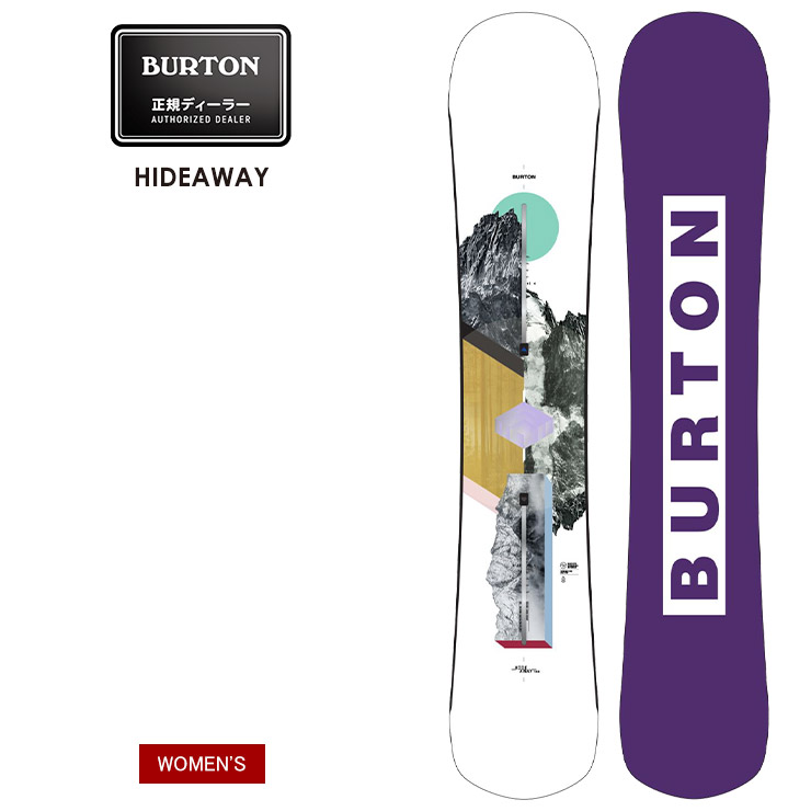 無料ワックスサービス有】24-25 2025 BURTON バートン HIDEAWAY ハイド