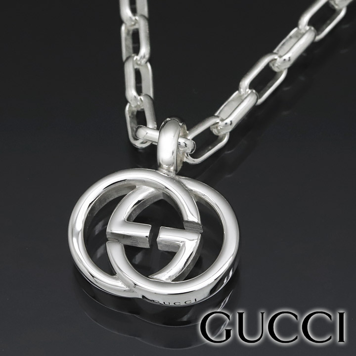 楽天市場】グッチ ネックレス GUCCI ペンダント シルバー アクセサリー