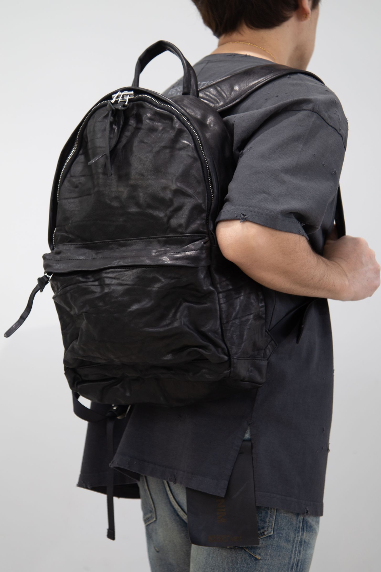 ISAMU KATAYAMA BACKLASH - ITALY SHOULDER “VINTAGE” GARMENT-WASH