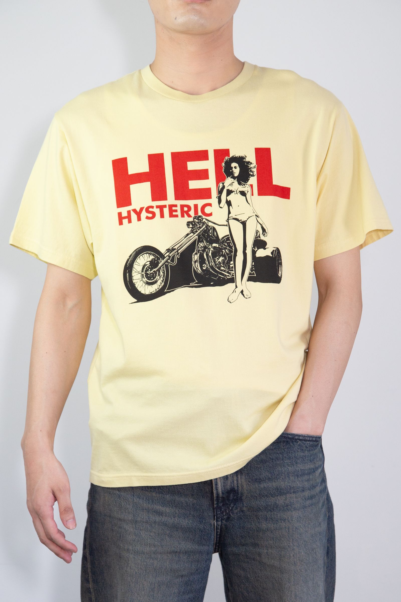 HYSTERIC GLAMOUR - HELL HYSTERIC Tシャツ / ブラック | Tempt