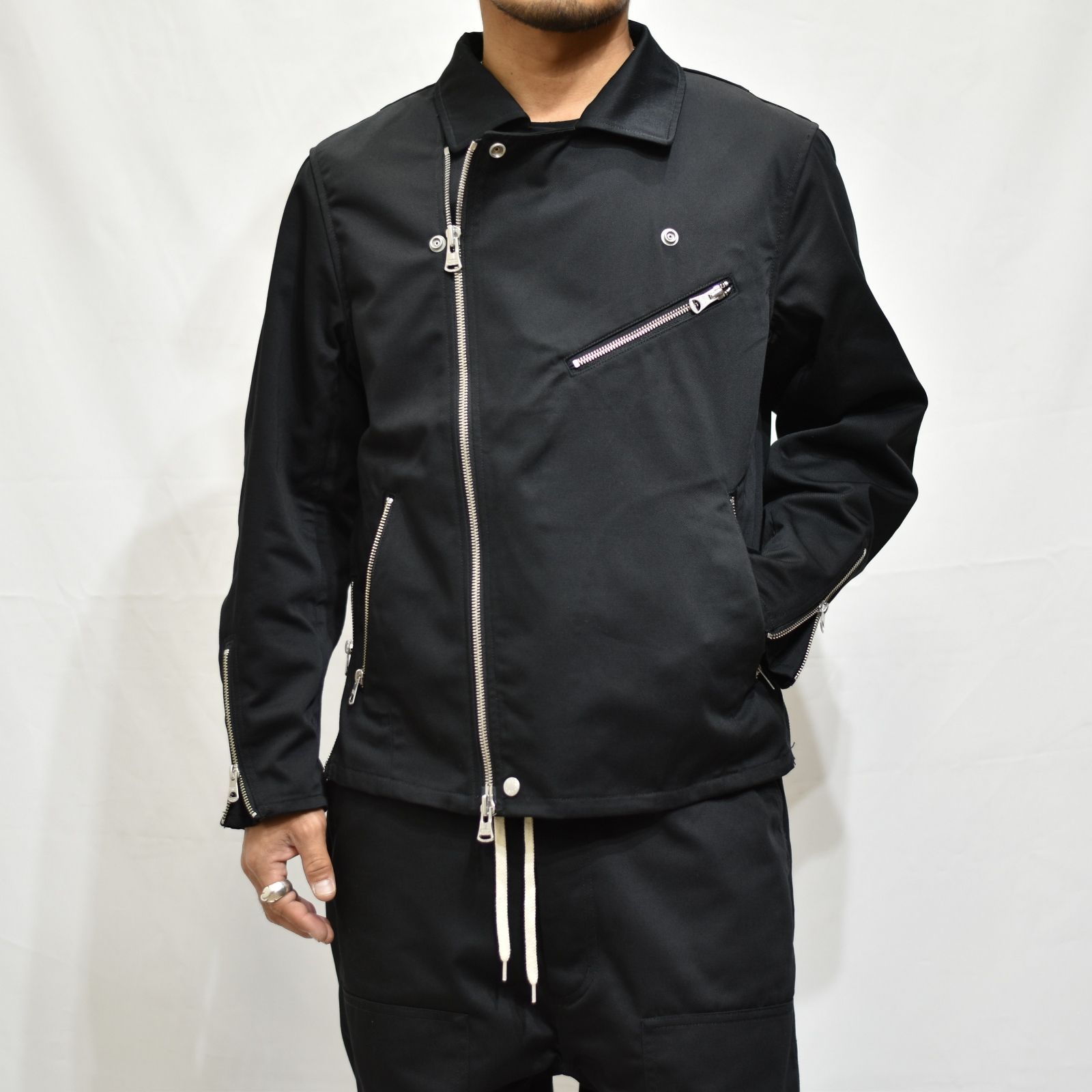 ISAMU KATAYAMA BACKLASH - ×× Dickies ライダース (NAVY) | chord