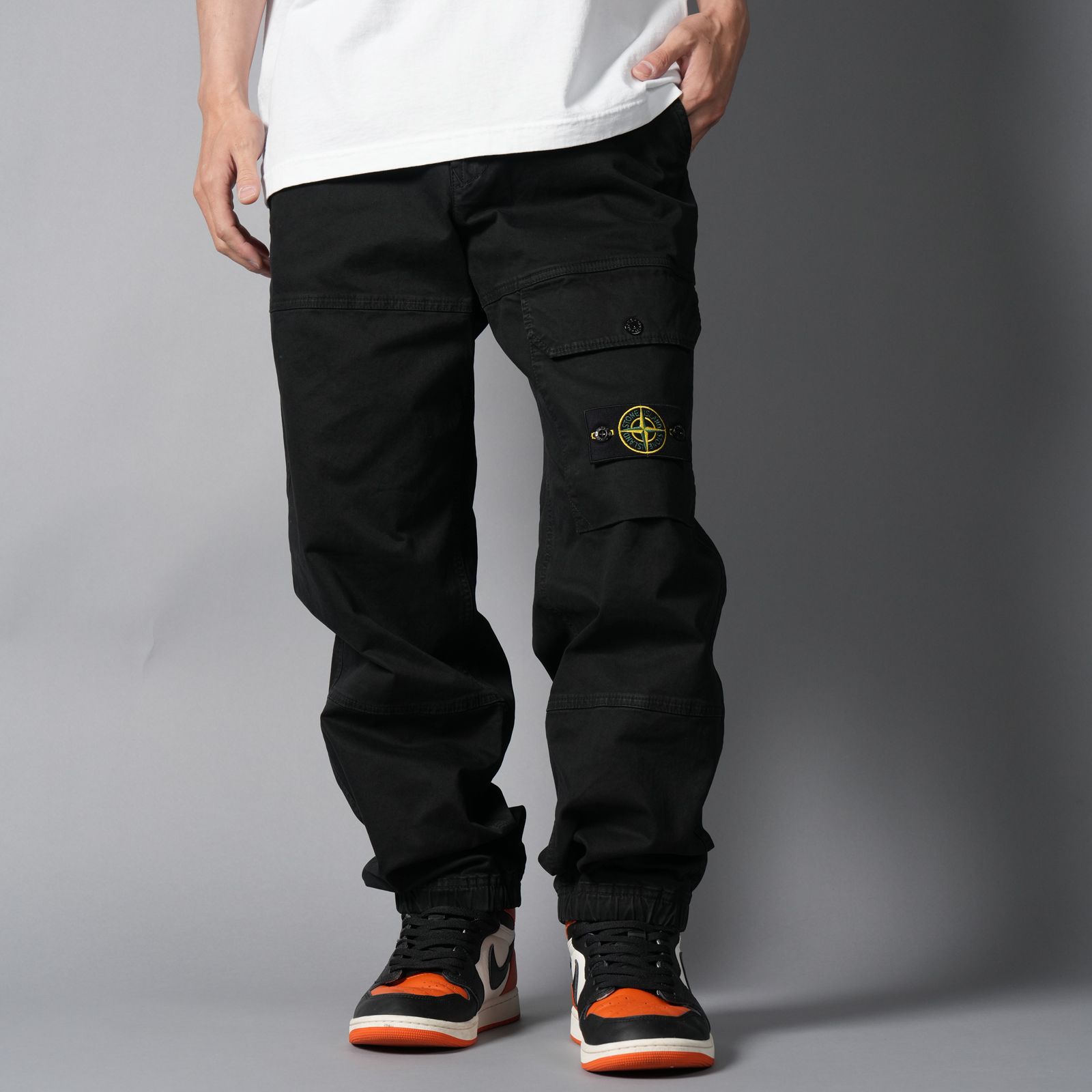 STONE ISLAND ストーンアイランド カーゴパンツ 30(M位) カーキ STONE