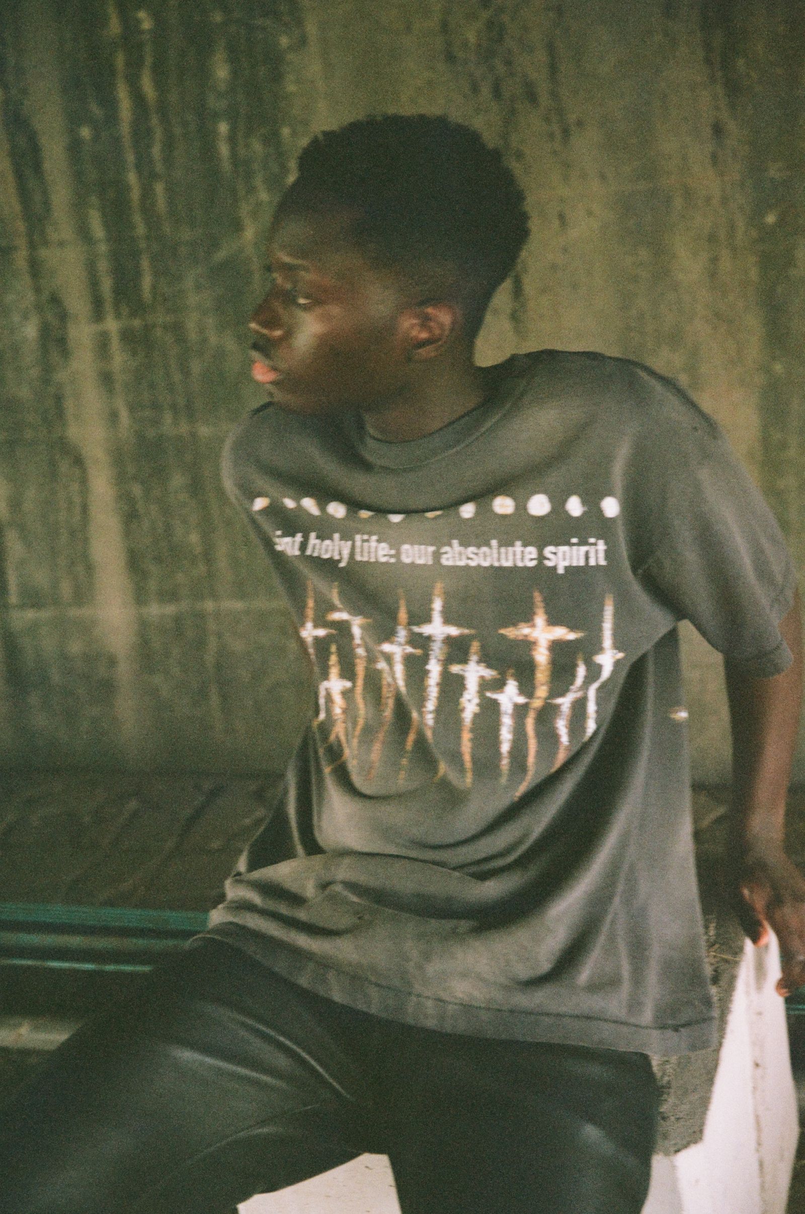 SAINT M×××××× - 【限定】SM-A23-0000-C09 / FS_SS T-SHIRT / GOD / T