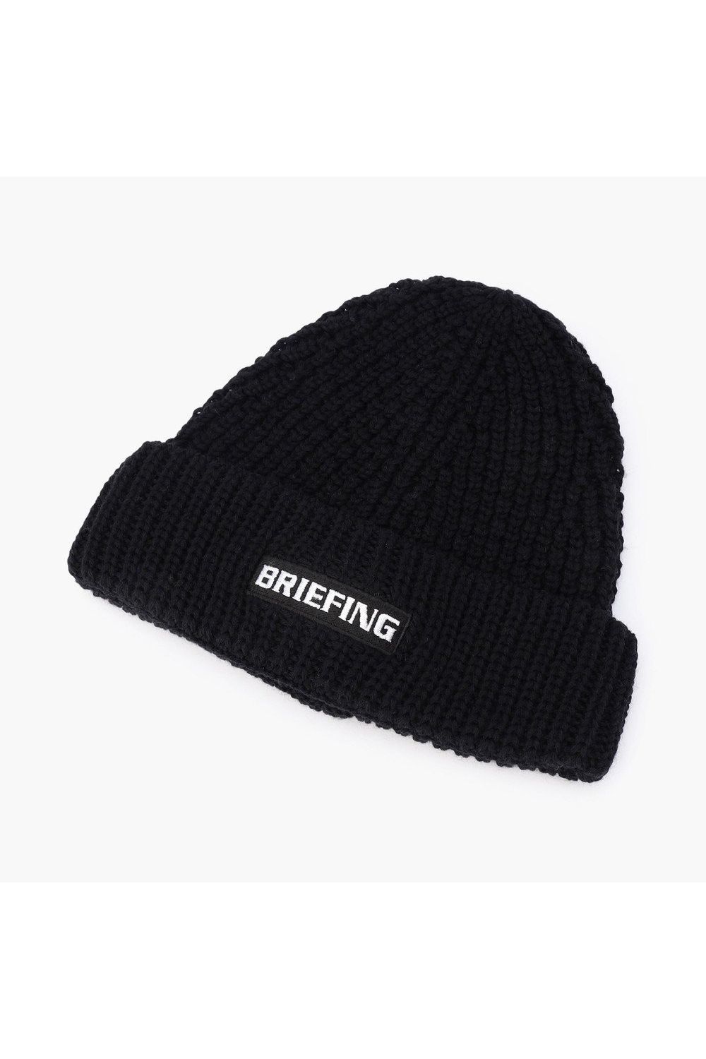 BRIEFING - MEN'S WR WOOL BEANIE / ボックスロゴ ニットビーニー